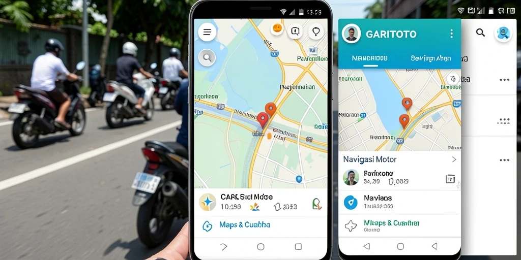 Tampilan antarmuka GARITOTO dengan fitur Navigasi Motor yang jelas.