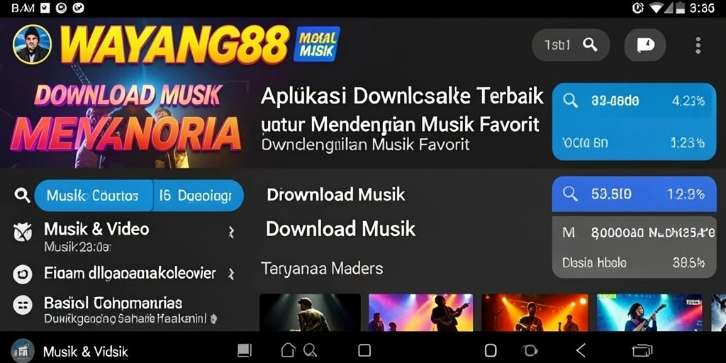 Tampilan antarmuka WAYANG88 yang sederhana dan fungsional.