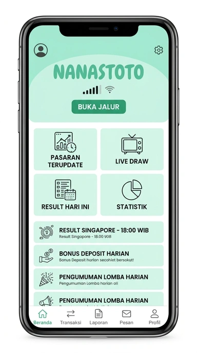 Halaman Link Alternatif nanastoto untuk Pengguna Android